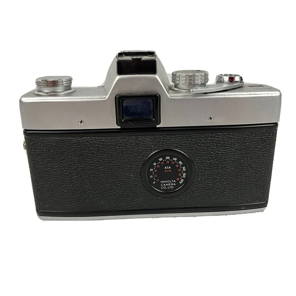 Minolta SRT 200 Vintage Camera 35mm Film With 135mm F/3.5 Lens Tested & Works